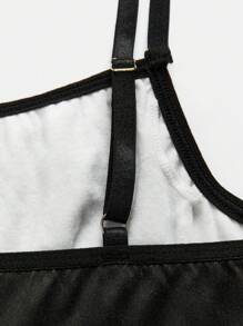HARRY POTTER X SHEIN Conjunto de sutiã camisola com estampa de animal e letras para meninas pré-adolescentes 2 peças/conjunto