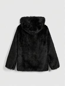 Our Grunge Punk Y2K Style Fluffy Cat Ear Loose Jacket is