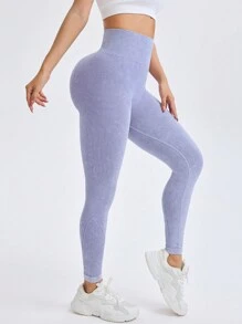 SHEIN Sovereign Charm Women's High Waist Seamless Shaping Leggings Yoga Pants