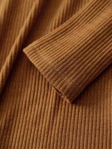 Rusticease Orange Turtleneck Sweater Women Sweaters Thermal Winter Outfits