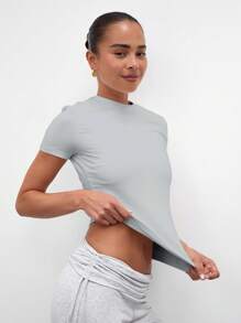 MUSERA Boterzacht T-shirt Casual Zomer Lente Vakantie Luchthaven Vakantie Schattig