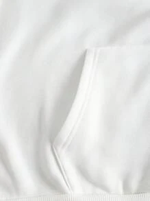 INAWLY Plus Size Women Casual Haftowana Bluza Z Naszywką Do Codziennego Noszenia Jesienią/Zimą