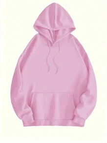 SHEIN EZwear CURVE Plus Size Casual Daily Slogan Print Loose Fit Hoodie Sweatshirt, Autumn Graduation,Back To School Outfits,Graduation,Teacher Outfits For Women,Back To School Pullover Fall Outfit Winter