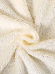 SHEIN Tween Girl Fashion Laser Coated Hoodie Jacket, Winter - Silver - View 8