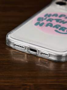 HARRY POTTER X SHEIN Ốp điện thoại trong suốt có in chữ sinh nhật, Quà tặng - Trong sáng - Xem 6