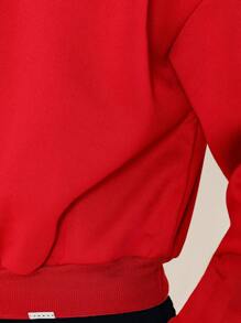 SUMWON Sudadera deportiva clásica, prenda esencial de streetwear contemporáneo, oversize, casual deportiva, ropa de estar en casa para otoño e invierno, pullover con cuello redondo, moda urbana