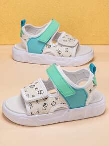 Boys' Comfortable Fashionable Casual Lightweight Breathable Athletic Sandals, Summer - White - View 3