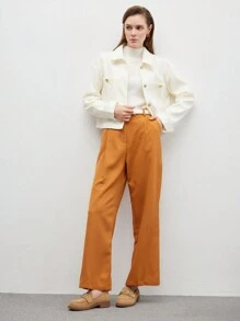 CUCCOO BIZCHIC 女士时尚百搭休闲平底鞋 - 棕色 - 查看 3