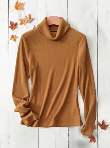 Rusticease Orange Turtleneck Sweater Women Sweaters Thermal Winter Outfits