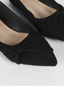 CUCCOO CURVES Weit geschnittene, modische Ballerinas, schwarze Schuhe geeignet für alle Jahreszeiten