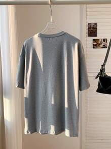 Comfortcana Áo thun nữ Hoạt hình Giải trí - Xám - Xem 2