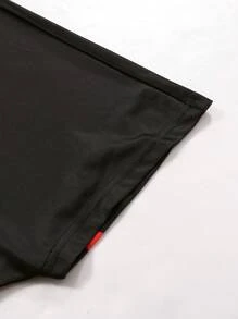 PAVTROS 男士圆领短袖图案印花休闲 T 恤、街头服饰、男友礼物 - 彩色 - 查看 6