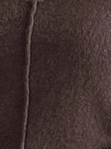 Chiquease 新品欧式修身舒适休闲宽松针织女式套头毛衣裙，时尚背针装饰简约针织连衣裙，适合秋冬季 - 咖啡棕 - 查看 5