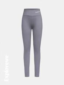 SHEIN Set de 3 leggings de estilo urbano y casual para niñas preadolescentes, con tela súper cómoda y transpirable, de alta elasticidad, adecuado para actividades al aire libre y uso casual de ciudad para el día a día