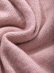 DAZY Maglione casual da donna con collo rotondo, a blocchi di colore, maniche lunghe, adatto per autunno/inverno