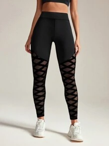 Slayoga Women Sports Leggings Solid Color Simple Fashion Daily Casual Yoga Pants