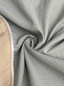 Slaydiva 新款节日新年情人节感恩节套装 - 女士休闲街头风拼接撞色抽绳宽松长袖上衣和直筒裤套装，黑色，M码 - 彩色 - 查看 10