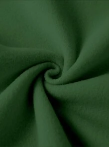 INAWLY Plus Size Women Christmas Santa Claus Print Thermal Lined Crew Neck Long Sleeve Casual Sweatshirt For Autumn/Winter Pullover Fall - Green - View 5