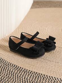 New Casual Soft Flat Breathable Shoes For Toddler Girls, Daily Wear - Black - View 6