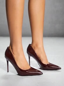 CUCCOO SZL Tacones altos clásicos para mujer, zapatos de primavera, tacones para vacaciones de primavera, pascua y bailes de graduación