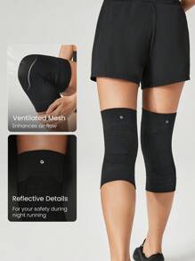 GLOWMODE Manga compresora para rodilla que absorbe la humedad