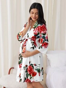 SHEIN Umstandsmode Kleid für Geburt und Pflege