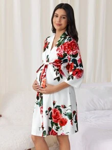 SHEIN Umstandsmode Kleid für Geburt und Pflege