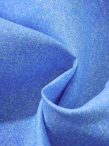 2pcs Baby Girls' Ombre Square Collar Long Sleeve Top And Elastic Waist Skirt Set