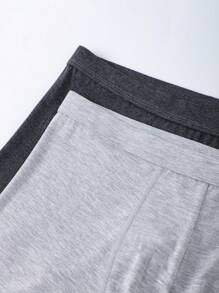 Set de 5 bóxers transpirables para hombres, shorts de ropa interior tallas grandes para uso diario casual
