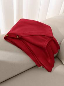 CosyJoli 大码女式秋季休闲纯色基本款开衫，冬季