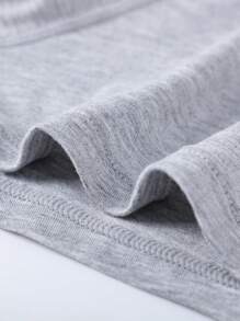 Set de 5 bóxers transpirables para hombres, shorts de ropa interior tallas grandes para uso diario casual