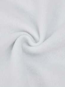 SHEIN 2pcs/Set Young Boy Casual College Style Comfortable Cartoon Bear Pattern Sleeve Pullover Sweatshirt And Elastic Waist Pants Set, Suitable For Kids Outfits, Back To School, Clothes, Daily Wear, School, Outings, Sports, Autumn And Winter