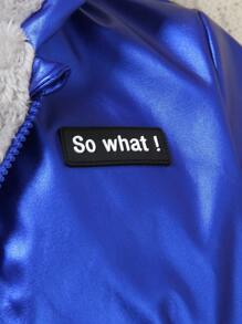 SHEIN Young Boy Casual Hooded Long Sleeve Soft Thermal Lined Jacket, Classic Color Combination, Comfortable & Easy To Match For Daily Casual Wear & Outdoor Activities