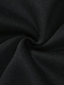 Manfinity Homme Plus Size Men Letter Graphic Print Crew Neck Casual Sweatshirt, Fall Season