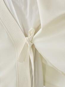 Manfinity VCAY Chaqueta casual de manga larga de corte holgado para hombres jóvenes, para uso diario, para otoño e invierno - Albaricoque - Ver 6