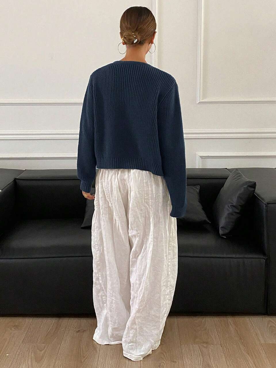 New Arrival Autumn Cropped Twist Knitted Cardigan For Women,Back To School Clothes,Fall Women Clothes Jacket