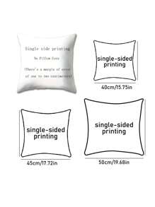 4 Paquetes de Fundas de Almohada Decorativas de Poliéster de Estilo Contemporáneo con Tema Navideño Invernal Azul con Diseños de Muñeco de Nieve, Árbol y Chimenea - Fundas de Cojín Decorativas Lavables a Máquina con Cremallera para Sala de Estar y Dormitorio - No incluye insertos