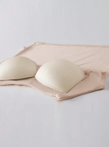 SHEIN LUNE Juego de 3 camisolas sin costuras con sujetador con acolchado, cómodo y transpirable con agarre antideslizante