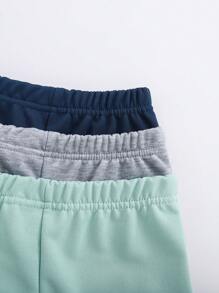 SHEIN Bộ 6 món/Bộ quần dài tay cổ tròn in chữ phong cách thể thao thường ngày cho bé trai, phù hợp với mọi mùa và mùa thu/đông, tuyệt vời để chụp ảnh, mặc ngoài trời hoặc trong nhà. Bộ đồ nỉ thời trang và dễ thương màu kaki và đen, phù hợp với nhiều dịp khác nhau - Nhiều màu - Xem 7