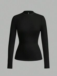 Ellevyn 3pcs/Set Women Versatile Long Sleeve Stand Collar Base Layer Top