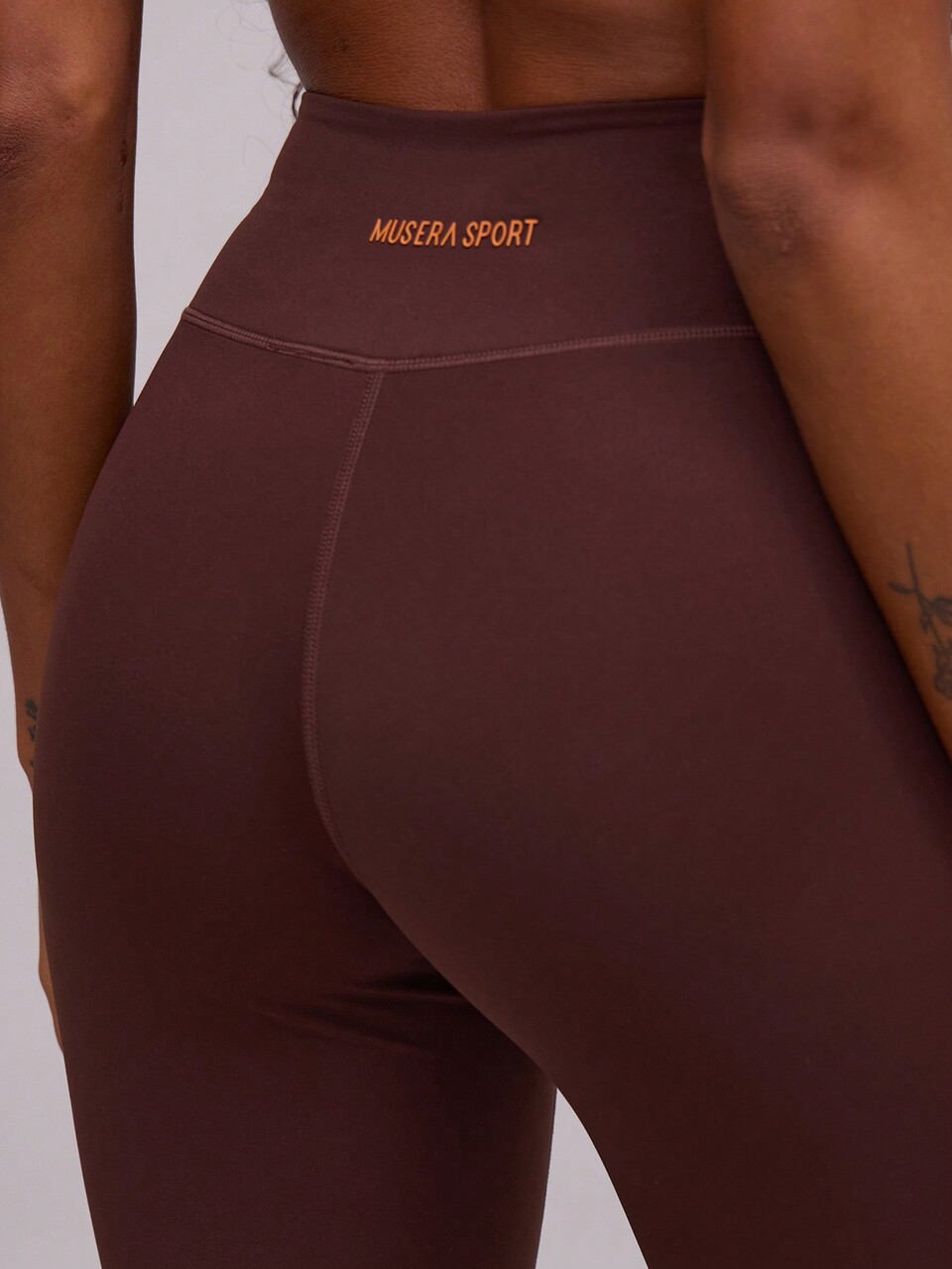 Active Crossover Waist Fitted Contour -Wear Leggings Workout Daily Running Gym Fitness Winter Summer