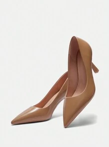 CUCCOO BIZCHIC Women's Fashion Pointed Toe Stiletto High Heel Pumps, Comfortable For Commuting New Year Holiday