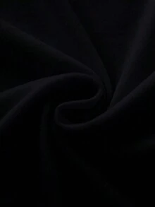 Calvaya 大码圣诞宠物狗图案圆领休闲百搭短袖T恤图案T恤女式上衣 - 黑色 - 查看 4