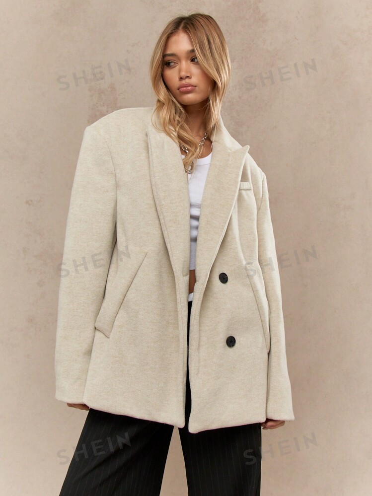 Missguided wool coat shop