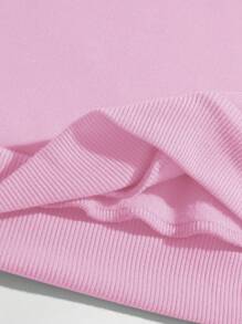 INAWLY 女士标语印花长袖连帽宽松休闲运动衫，适合秋冬季，长袖上衣