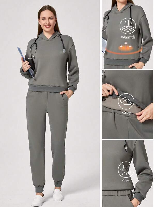 TaskEZ ชุดฮูดดี้และกางเกงสีพื้น, ชุดฟอร์มพยาบาล