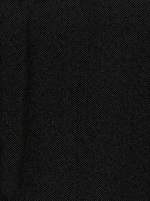 EMERY ROSE Plus Size Casual Lapel Collar Double-Breasted Sleeveless Vest Jacket For Autumn - Black - View 5