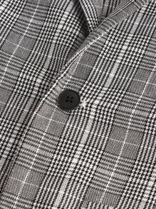 SHEIN Leap Crew TeenBoys 2 bộ đồ thường ngày đơn giản A.M. Gentleman thoải mái siêu tiết kiệm cùng màu cùng chất lượng phẳng cổ thuyền kẻ sọc trang trọng bộ đồ vest Homecoming; Phục hưng; Trang phục mùa thu; Quần áo bé trai tuổi teen; Áo khoác mùa thu; Trang phục mùa thu thu/đông - Nhiều màu - Xem 8