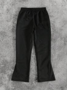 Manfinity EMRG Men's Letter Print Drawstring Waist Casual Sweatpants