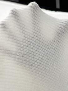 Flirla Vestido de Suéter Plus Size com Ombro à Mostra, Cor Sólida, Detalhe em Renda Contrastante para Mulheres